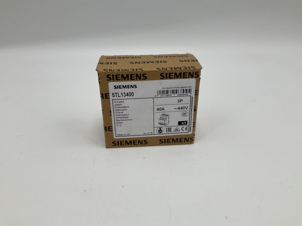 New Original Sealed Package SIEMENS 5TL13400