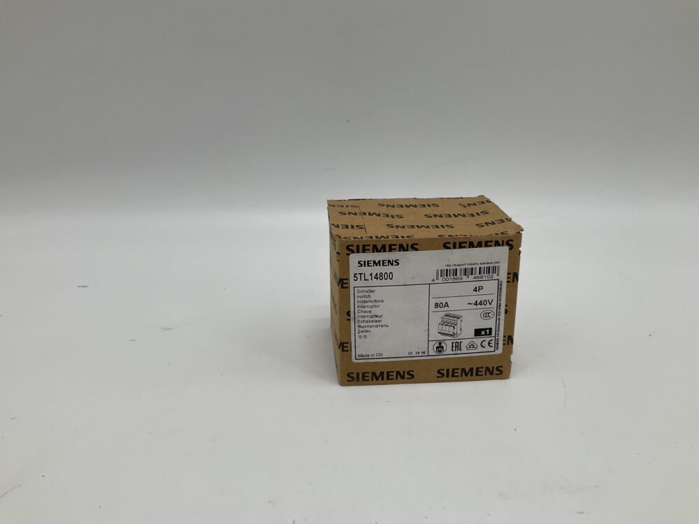 New Original Sealed Package SIEMENS 5TL14800