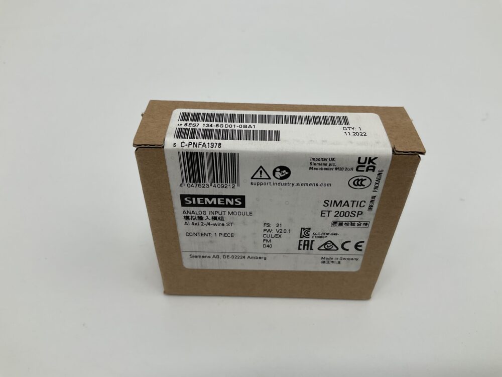 New Original Sealed Package SIEMENS 6ES7134-6GD01-0BA1