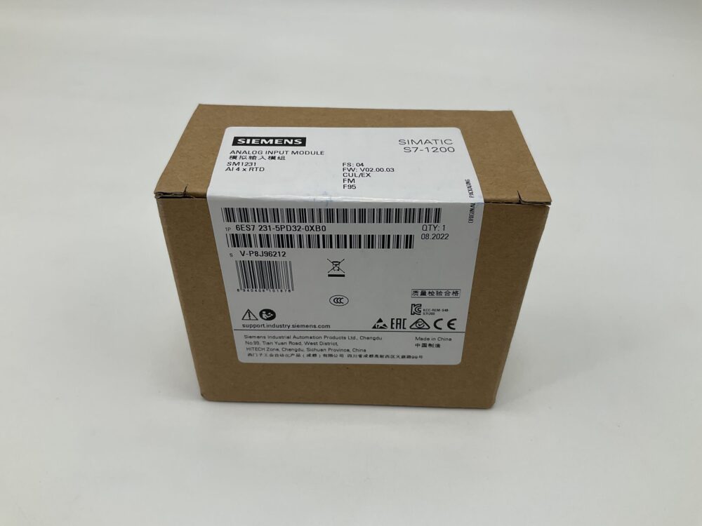 New Original Sealed Package SIEMENS 6ES7231-5PD32-0XB0