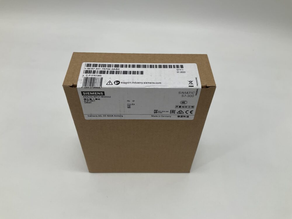 New Original Sealed Package SIEMENS 6ES7331-7KF02-0AB0