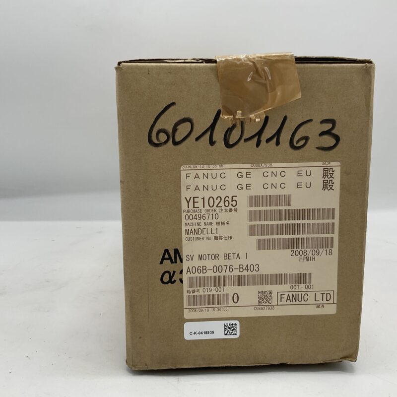 New Original Sealed Package FANUC A06B-0076-B403