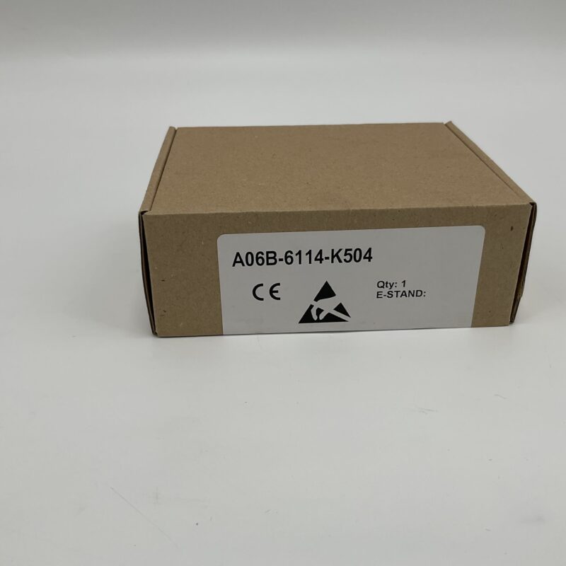 New Original Sealed Package FANUC A06B-6114-K504