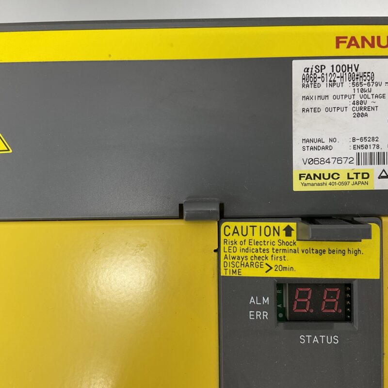 New Original Sealed Package FANUC A06B-6122-H100#H550