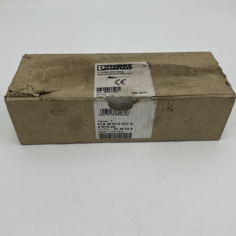 Used Clone Package PHOENIX CONTACT FLS IB M12 DIO 4/4 M12-2A