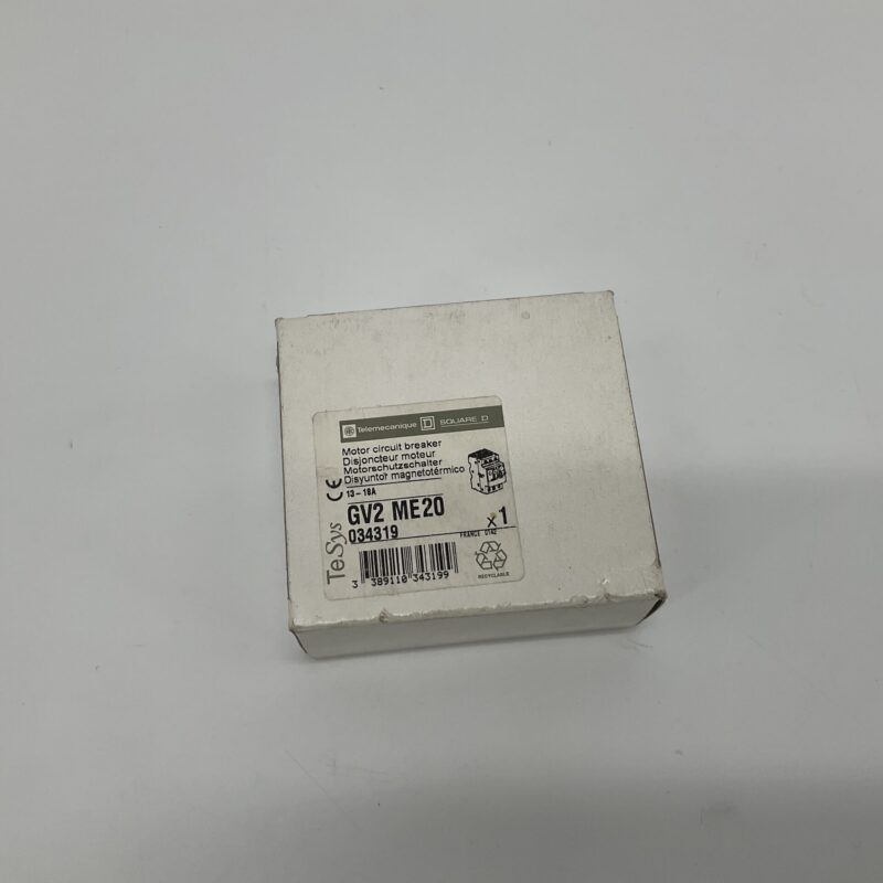 New Original Sealed Package SCHNEIDER ELECTRIC GV2ME20 (034319)