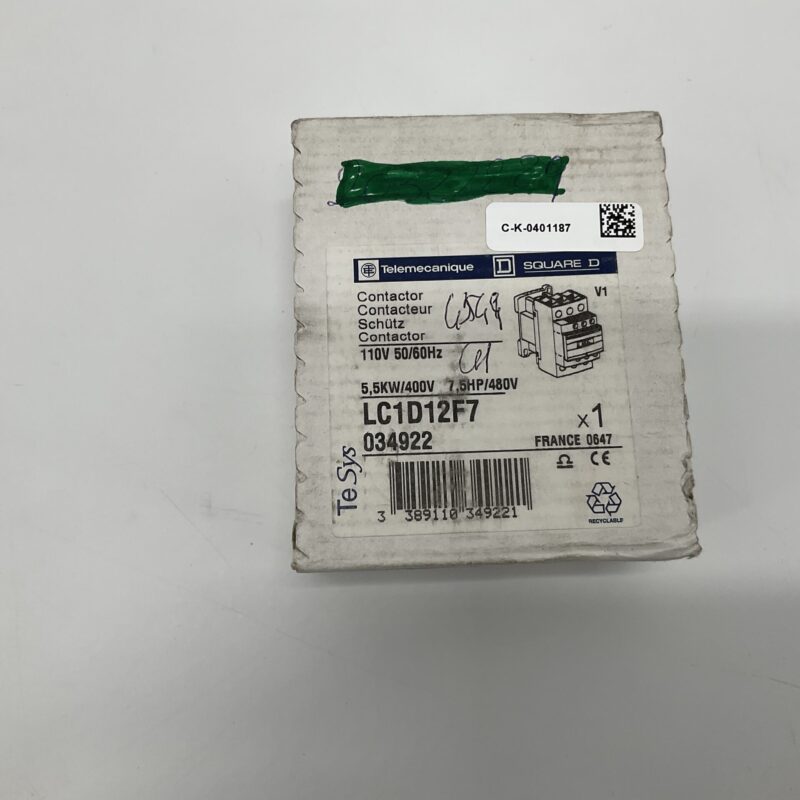 New Original Sealed Package SCHNEIDER ELECTRIC LC1D12F7