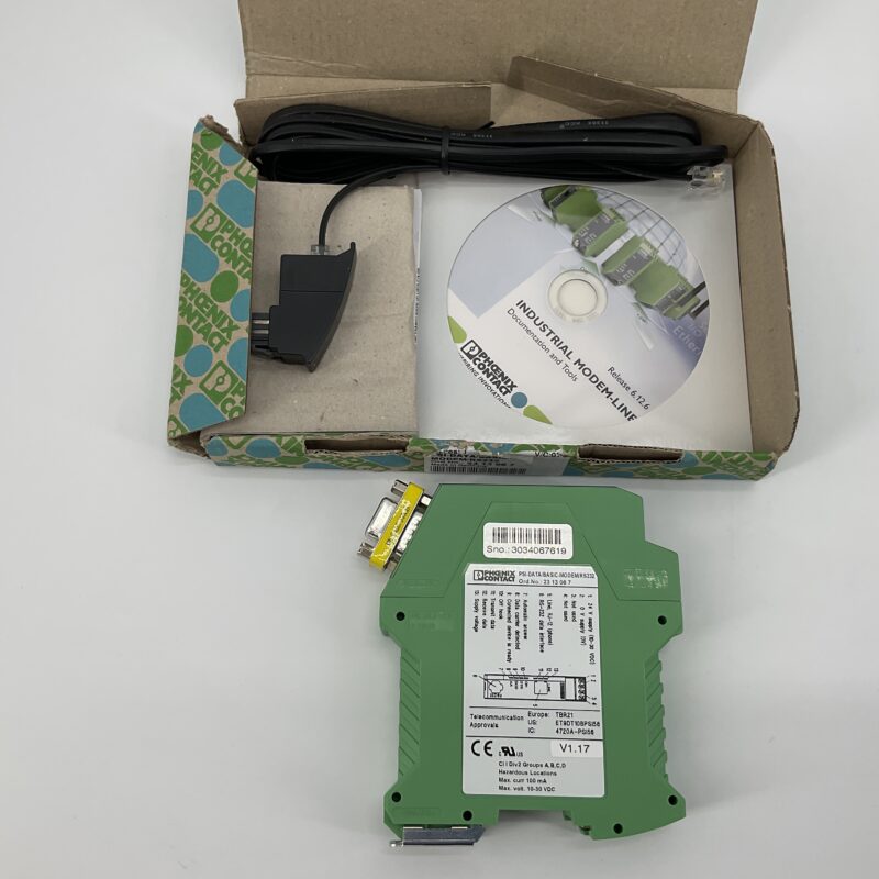 New Original Open Package PHOENIX CONTACT PSI-DATA/BASIC-MODEM/RS232